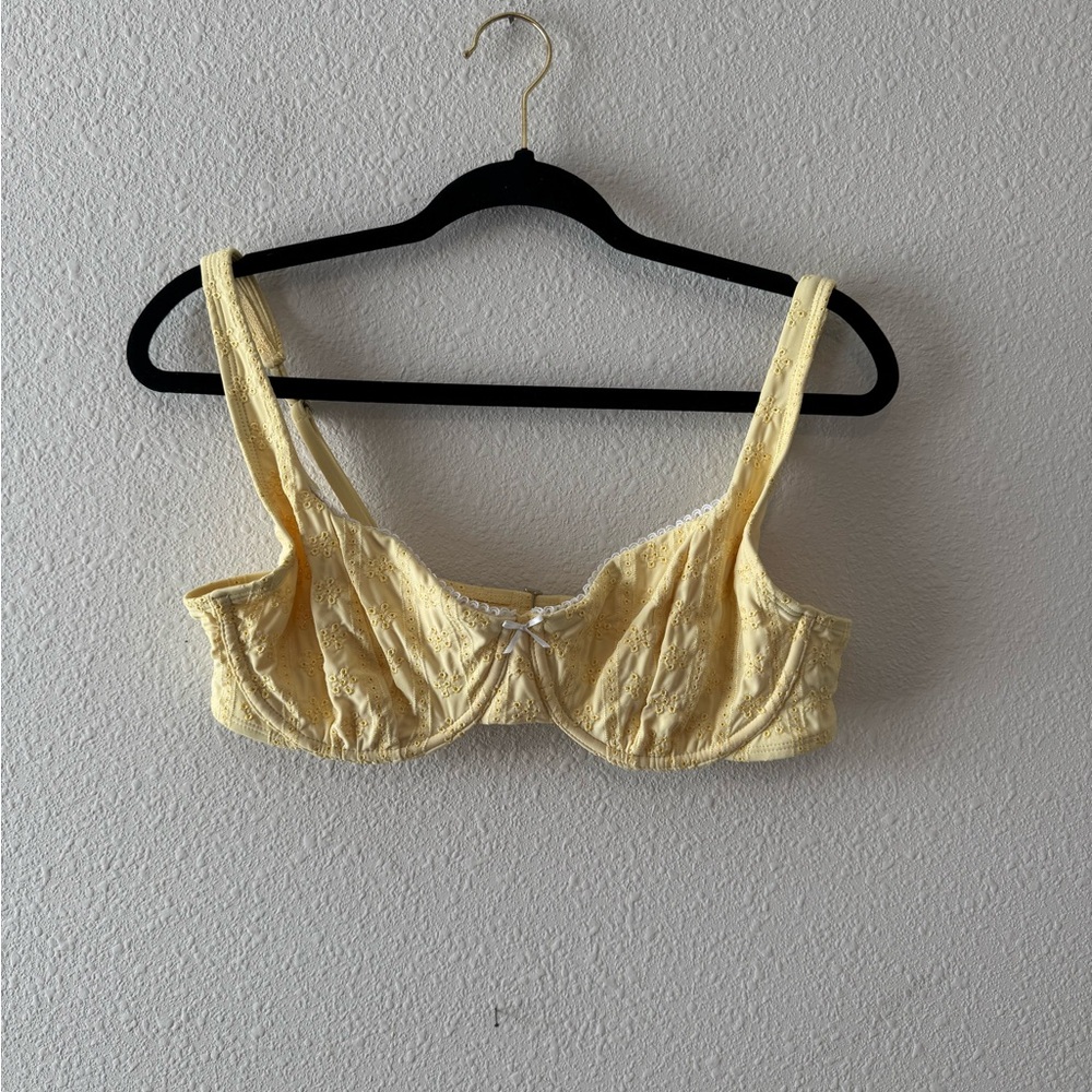 Wild Fable Light Yellow Bra